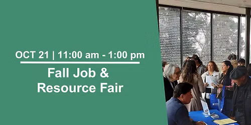 Fall Job & Resource Fair