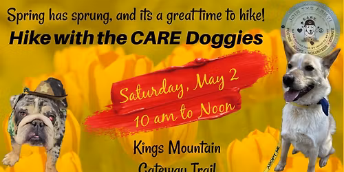 Hike with the CARE Doggies
