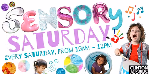 Sensory Saturday at the Clinton Public Library