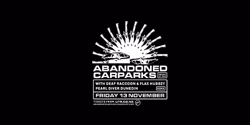 Abandoned Carparks Celica EP Release @ Pearl Diver w\/ Deaf Racoon & Flax Hubbzy