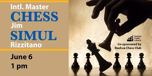 Simul Chess Exhibition with International Master Jim Rizzitano