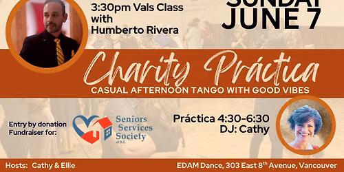Charity Practica & Class - Sun Jun 7