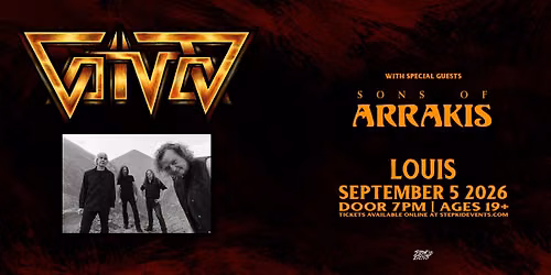 Voivod w\/ Sons Of Arrakis & Guests - Saskatoon, SK