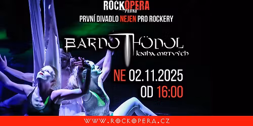 Kniha Mrtv\u00fdch | RockOpera Praha
