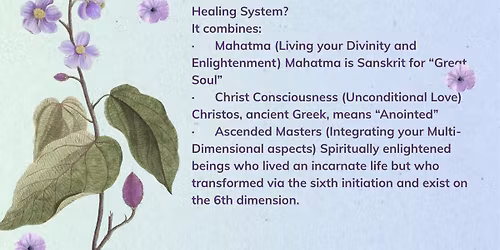 Shamballa Reiki Level 1 with Christinia Brown