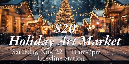 Lexington's $20 Art Market: Annual Holiday Market