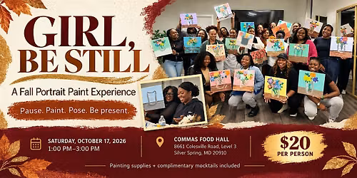 Girl, Be Still: A Fall Paint Experience