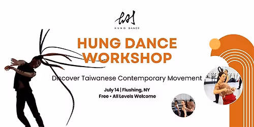 HUNG DANCE Workshop: Experience Taiwanese Contemporary Movement