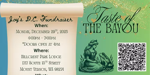 Joy's D.C. Fundraiser: Taste of the Bayou