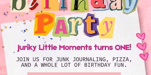 Junky Little Moments Turns ONE