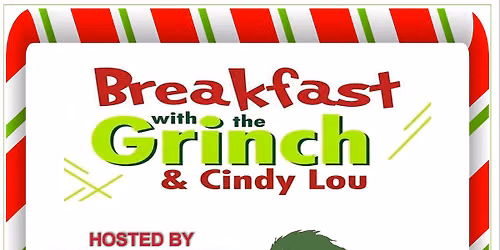 Breakfast with The Grinch and Cindy Lou