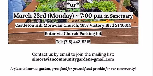 2026 Member Info Event ~ March