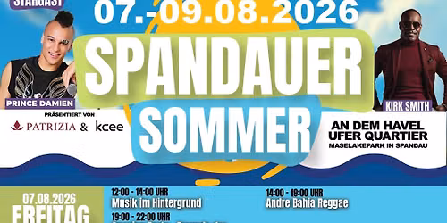 Spandauer Sommer, an dem Havel Ufer Quartier