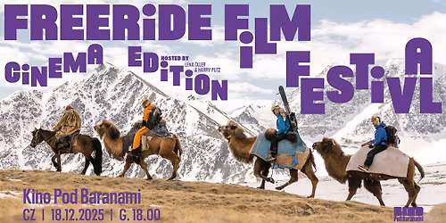 FREERIDE FILM FESTIVAL 2025: Cinema Edition | Kino Pod Baranami