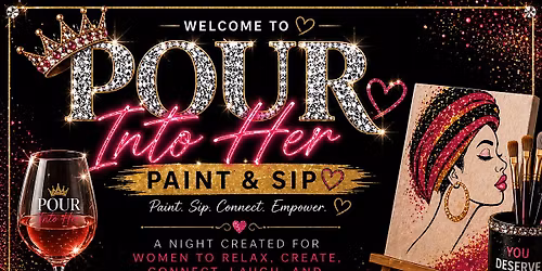 Pour Into Her Paint &  Pour: A CreateHer Crown Mother & Daughter Experience