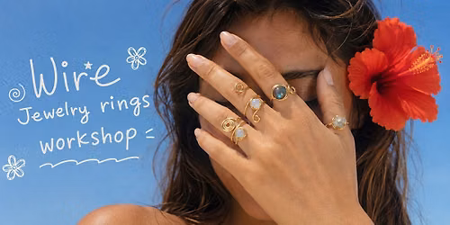 Wire Rings Workshop- with natural gemstone at Dov & Company