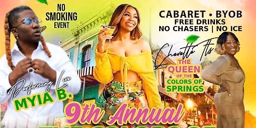 9th Annual Colors of Spring event 