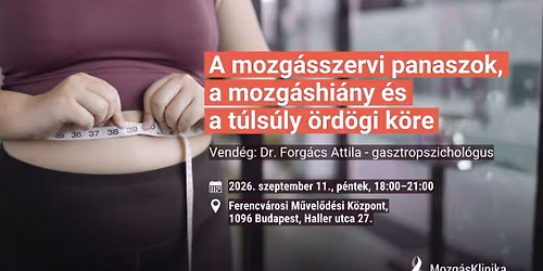A mozg\u00e1sszervi panaszok, a mozg\u00e1shi\u00e1ny \u00e9s a t\u00fals\u00faly \u00f6rd\u00f6gi k\u00f6re