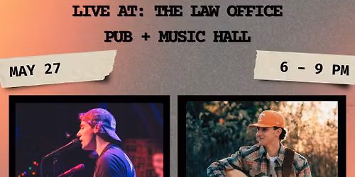 Kellen Langston + Matt Ripsch Songwriter Showcase at The Law Office!