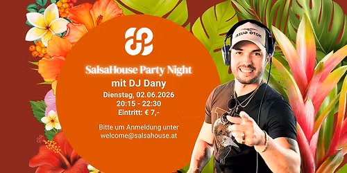 SalsaHouse Party Night mit DJ Dany
