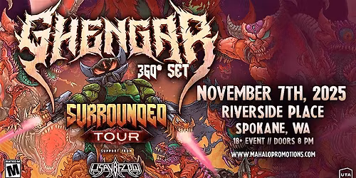 GHENGAR: SURROUNDED TOUR - SPOKANE in Spokane