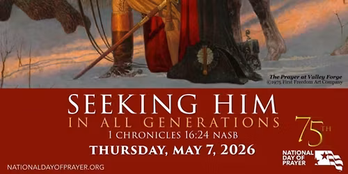 National day of Prayer 2026