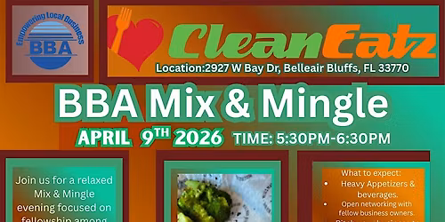BBA Mix & Mingle hosted by Clean Eatz