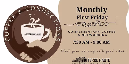 Terre Haute Convention Center Coffee & Connections with Graphic FX 
