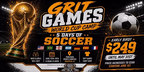GRIT GAMES: A World Cup Camp