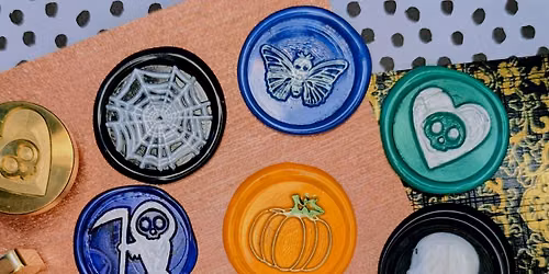 Spooky Correspondence: A DIY Wax Seal Workshop