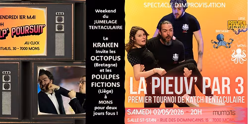 POULP' POURSUITE et LA PIEUV' PAR TROIS - Jumelage Kraken