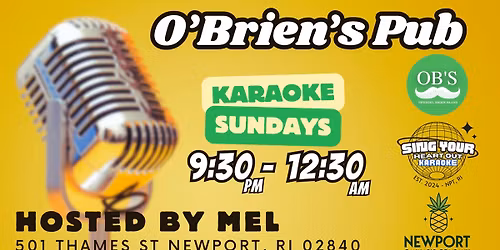 Karaoke Sundays @ O'Brien's (Newport)