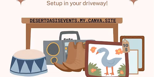 Desert Oasis HOA Yard Sale