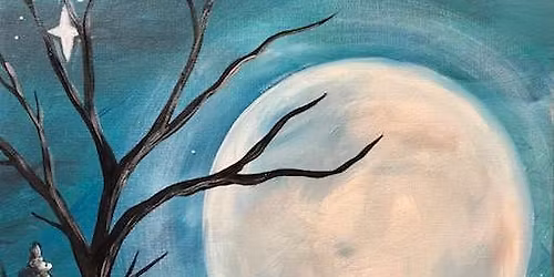 Paint and Sip Event: Frosted Moon