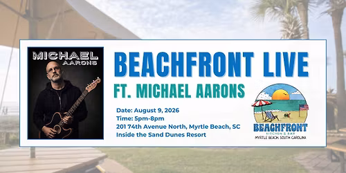 Beachfront Live ft Michael Aarons