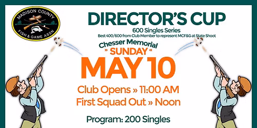 Chesser Memorial \u2014 Directors Cup 200 Singles \u2014 2026