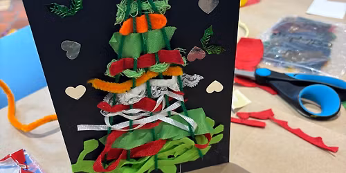 FREE Family drop-in Christmas card and postcard creations