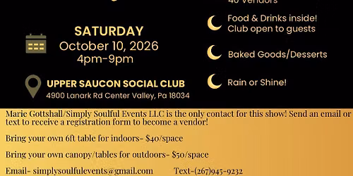 Moonlight Market- Vendor Event