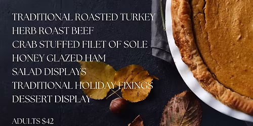 Thanksgiving Buffet - H Toads