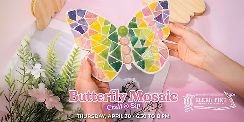 Make Your Own Buttefly Mosaic