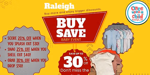 Buy More Save More Baby Event