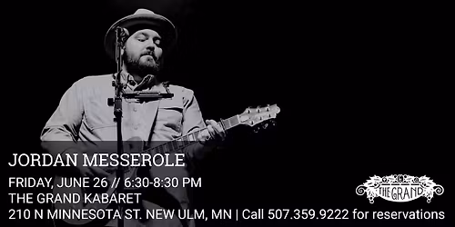 Jordan Messerole @The Grand Kabaret Back Deck