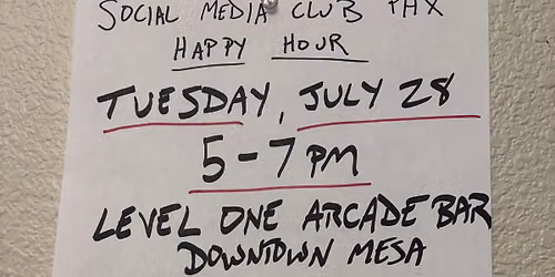 Happy Hour with Social Media Club PHX