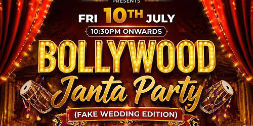 BOLLYWOOD JANTA PARTY(FAKE WEDDING EDITION) at The Club @ Hyde Dublin