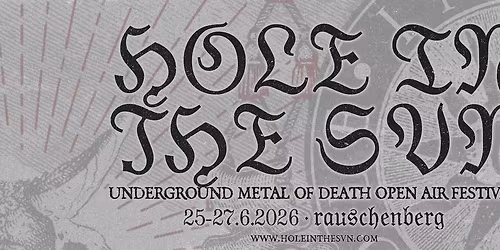 HOLE IN THE SVN FESTIVAL 2026