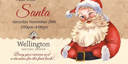 Visit with Santa at Wellington Heritage Museum