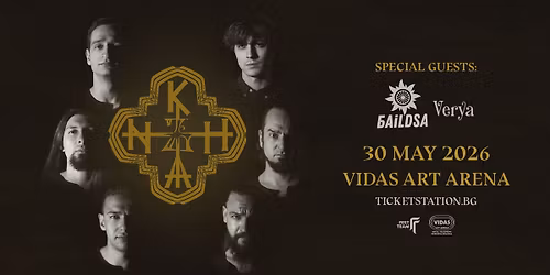 Khan\u042a Live @ Vidas Art Arena, Sofia | 30 May 2026