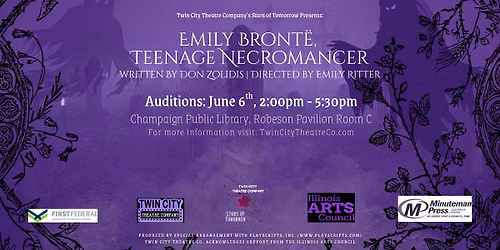 "Emily Bront\u00eb, Teenage Necromancer" Auditions