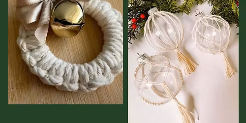 Yule Macram\u00e9 Craft Workshop with Angie