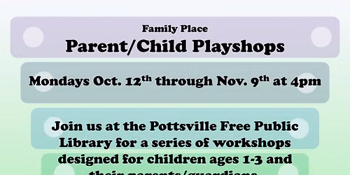 Family Place Parent\/Child Playshops